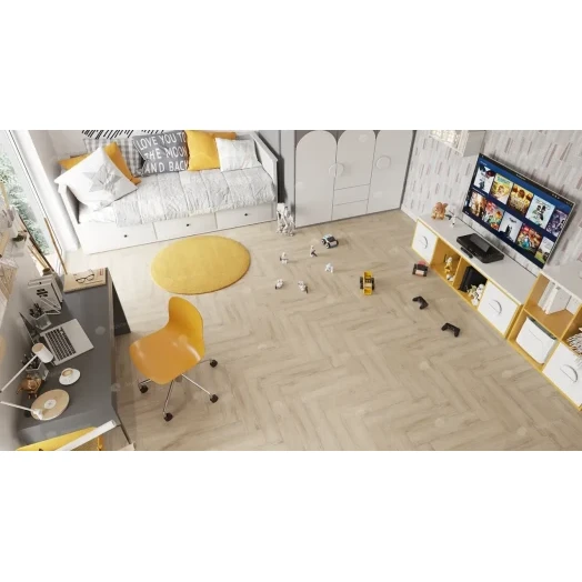 SPC ламинат AlpineFloor Light Parquet Дуб Медия фото в интерьере