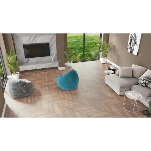 SPC ламинат AlpineFloor Light Parquet Дуб Royal фото в интерьере