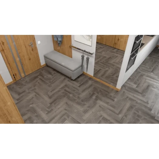 SPC ламинат AlpineFloor Light Parquet Дуб Мерга SPC ламинат AlpineFloor Light Parquet Дуб Мерга фото в интерьере