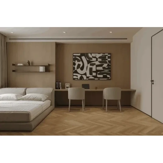 Ламинат Norland Herringbone Elegant Strong Дуб Босна фото в интерьере