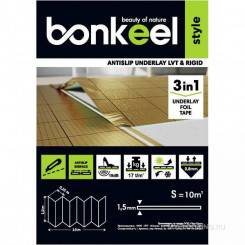 Подложка Bonkeel Antislip Underlay под LVT, SPC 1,5 мм (10 м2)