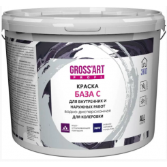 Краска Gross'art PROFI база С универсальная 11 кг ведро фото